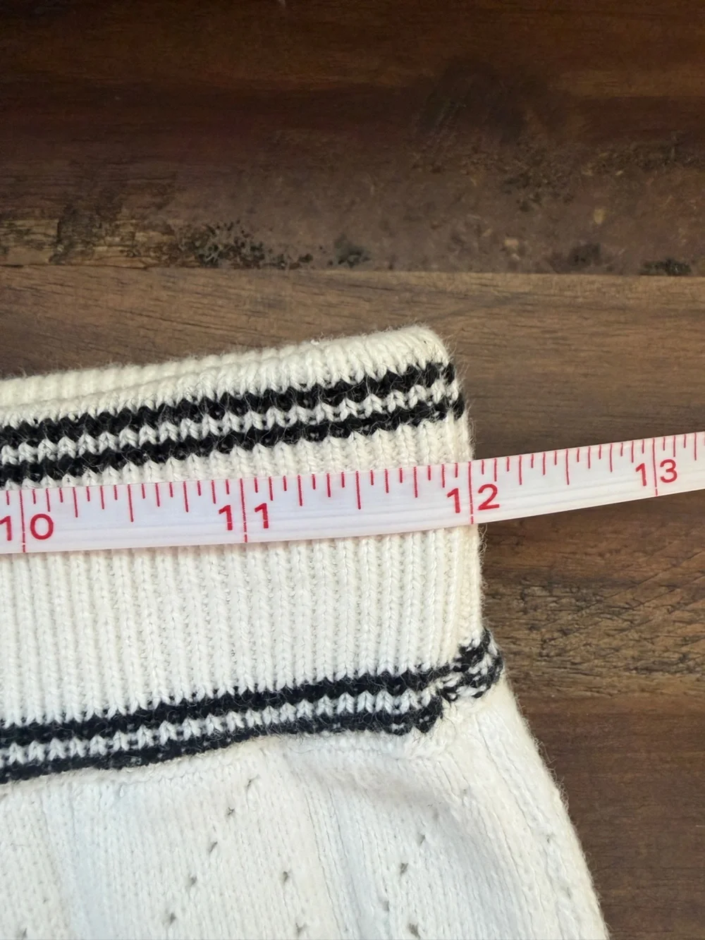 Willow & Wind Knit Pleated Skirt Size Small Nautical Coastal Preppy Country Club